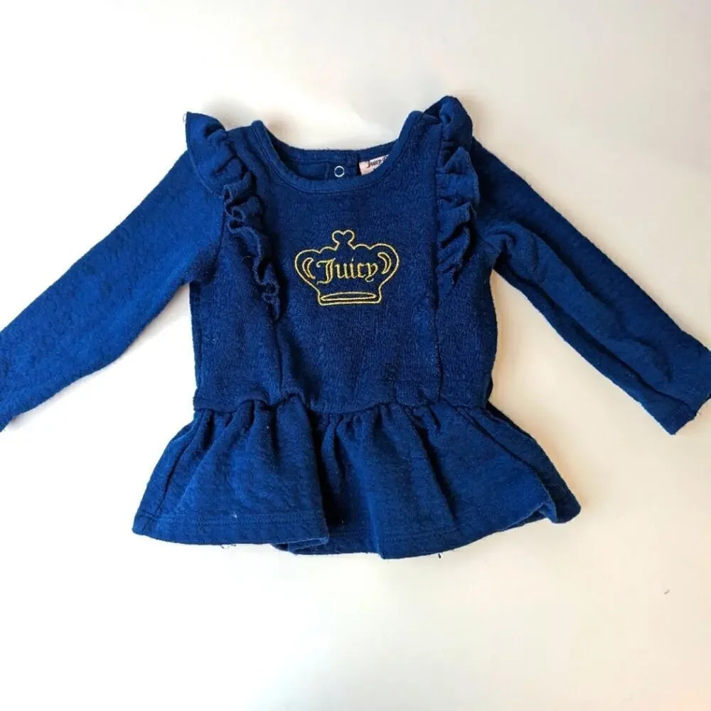 Juicy Couture Blue Top / 18mths.